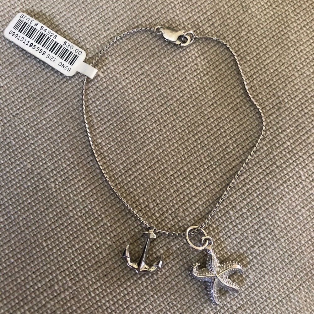 JCrew sterling nautical bracelet